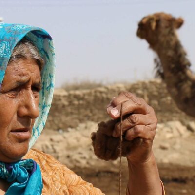 بی بی قمر به رحمت خدا رفت