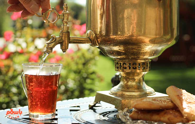 رنگ گرفتن چای ایرانی و خارجی