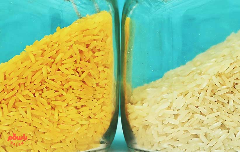 نگهداری برنج در ظروف شیشه ای