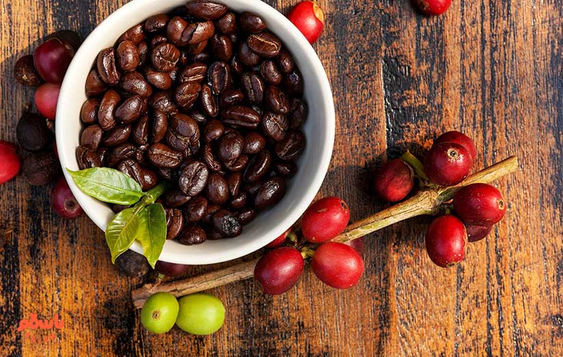 دانه های قهوه