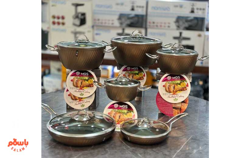 سرویس قابلمه 12پارچه ام جی اس فورج