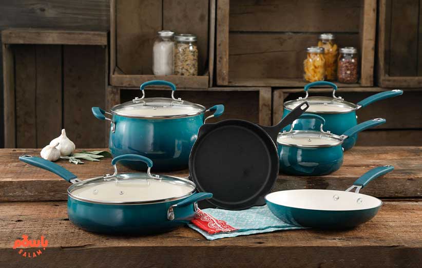 ۲. قابلمه سرامیکی؛ شیک اما شکننده