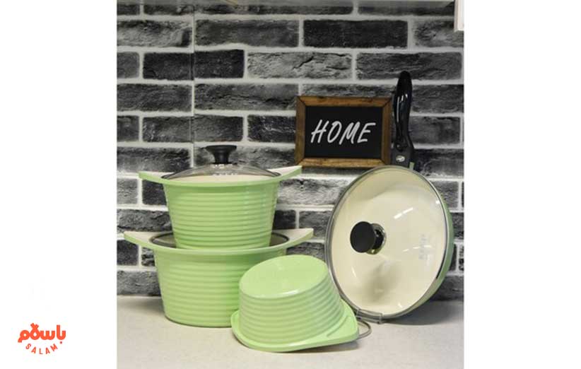 سرویس قابلمه سرامیکی 8 پارچه کیپ ساخت کره
