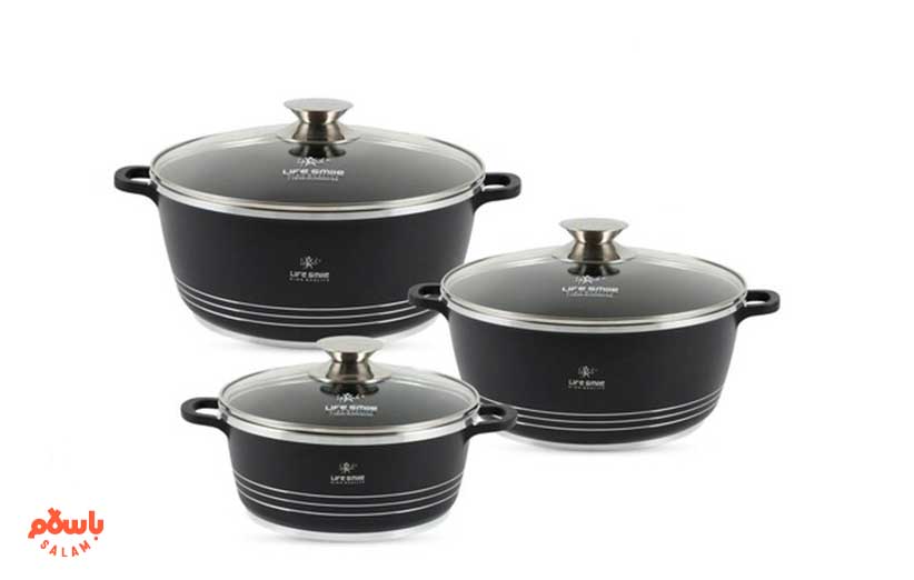 سرویس قابلمه سرامیکی لایف اسمایل