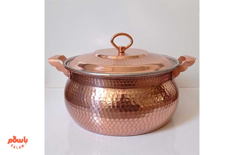 قابلمه مسی زنجان طرح شکمی