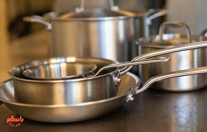 ۴. قابلمه آلومینیومی (رویی یا روحی)؛ ارزان اما حساس