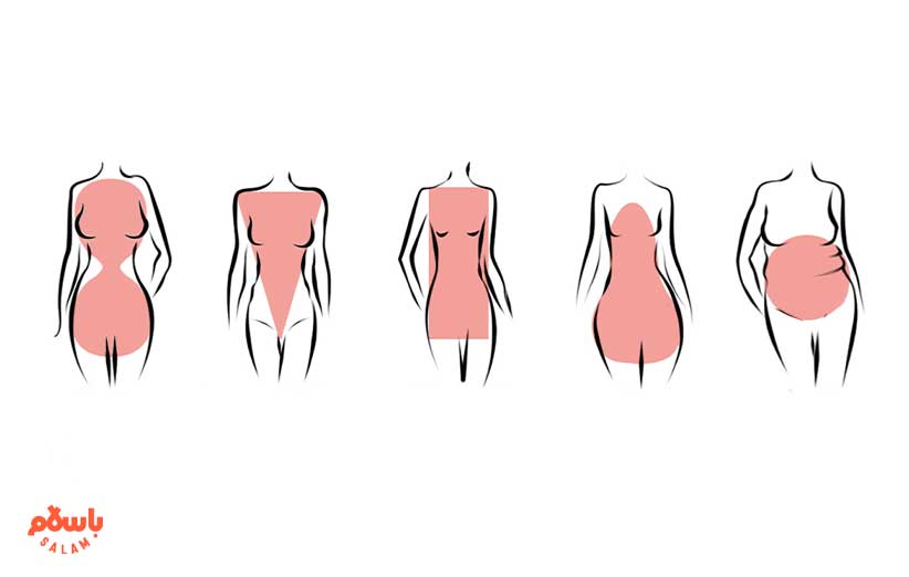 انتخاب لباس مجلسی بر اساس انواع فرم بدن
