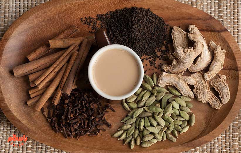 مواد تشکیل‌دهنده چای ماسالا