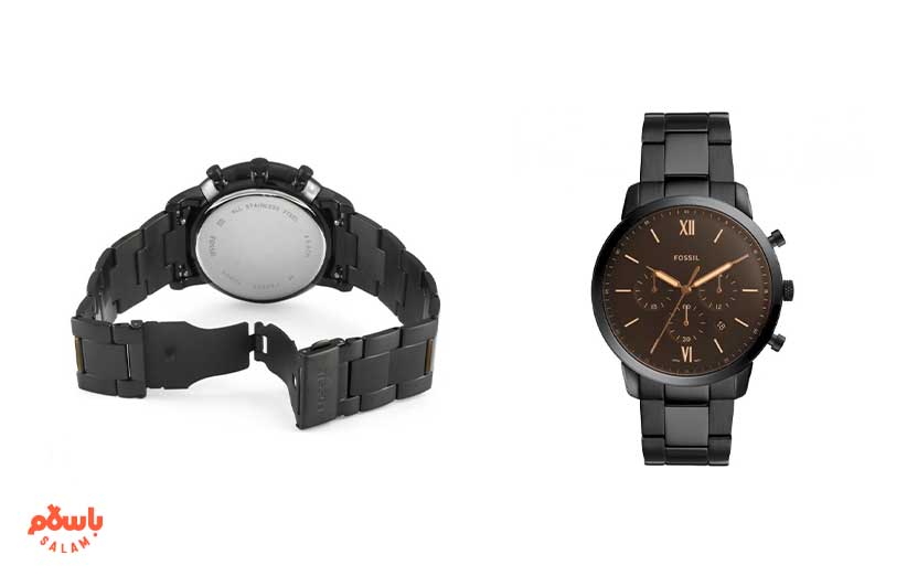 ساعت مچی عقربه‌ای مردانه فسیل