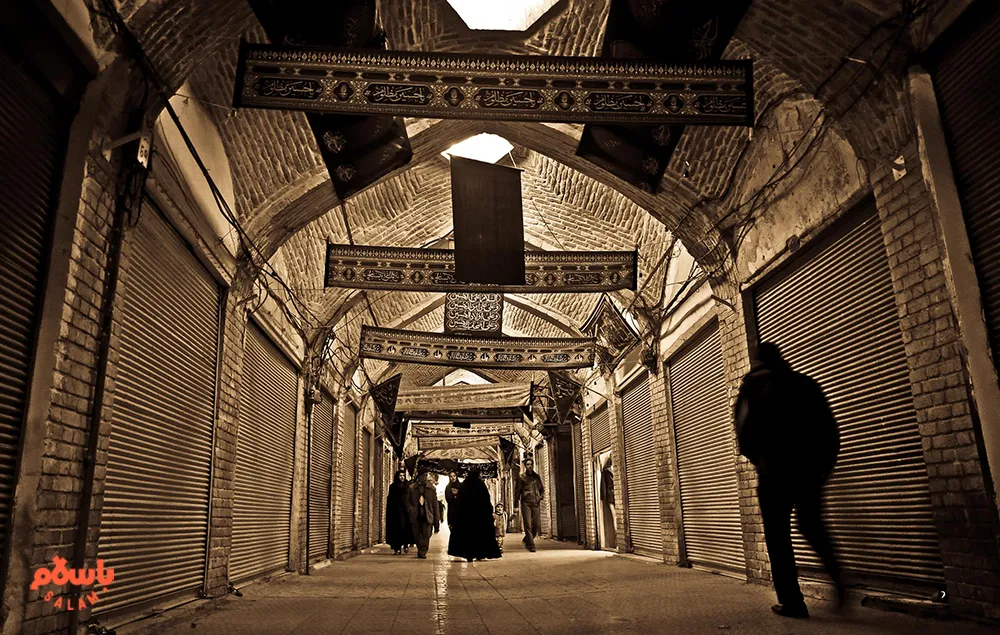 این بازار عزادار حسین (ع) است + حال‌و‌هوای بازارهای ایران در ایام محرم