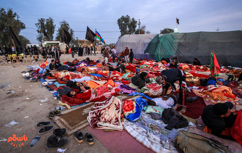 لوازم و کیسه خواب اربعین