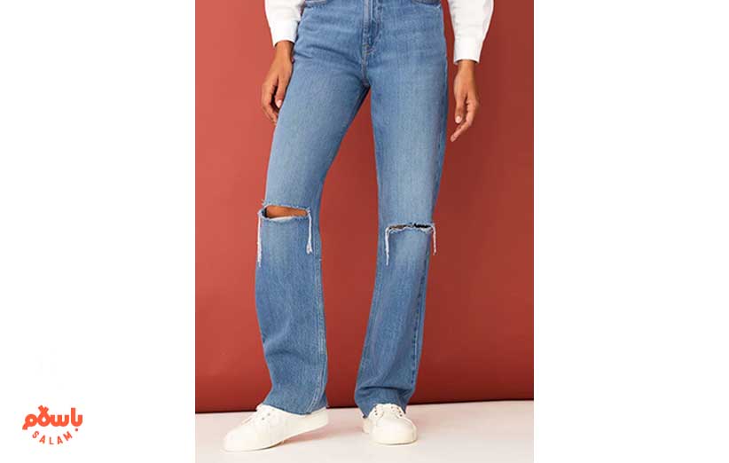 شلوار جین زاپ‌دار