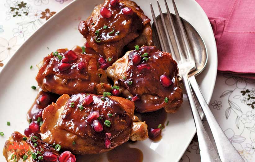 طرز تهیه سس انار با رب گوجه فرنگی