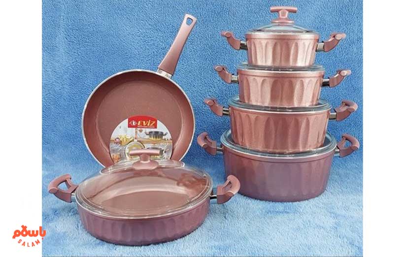 سرویس قابلمه 11 پارچه اویز EVIZ مدل الیپس