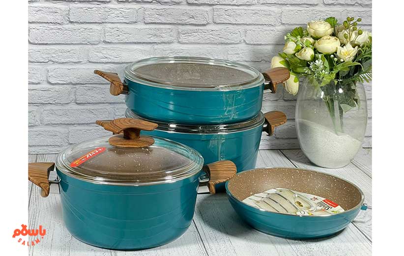 سرویس قابلمه 7 پارچه اویز EVIZ مدل سوئینگ