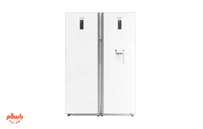 یخچال فریزر دو قلو اسنوا
