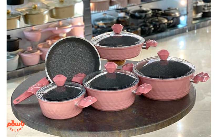 سرویس قابلمه گرانیتی فالز مدل دیاموند