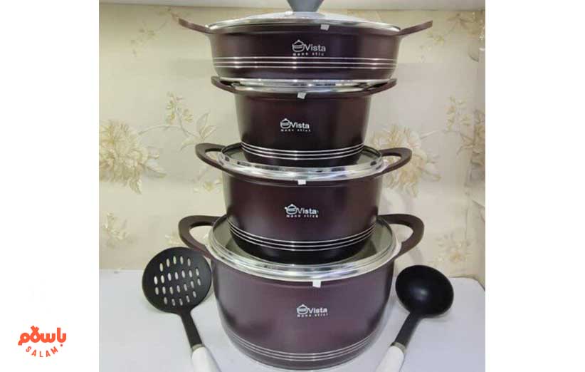 سرویس 10 پارچه قابلمه ویستا