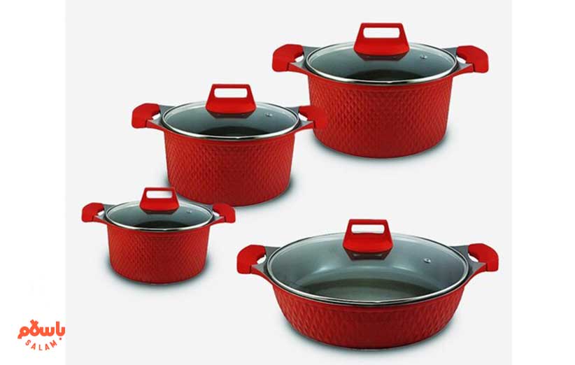 سرویس قابلمه 13 پارچه سرامیک یونیک کد 8793