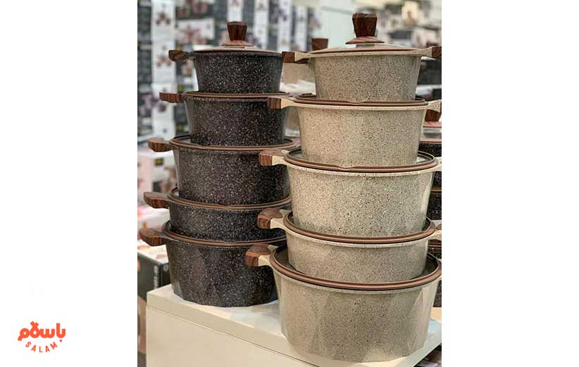 سرویس قابلمه 10 پارچه مارک زیو اصل مدلZ7110