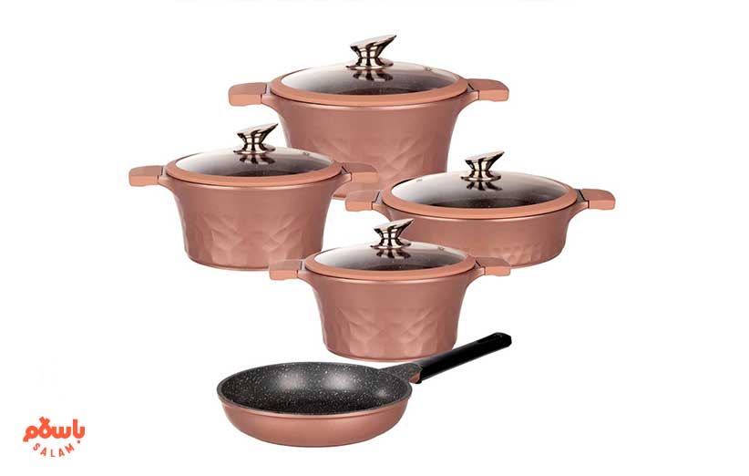 سرویس قابلمه 9 پارچه جی فی نی GIFFINI