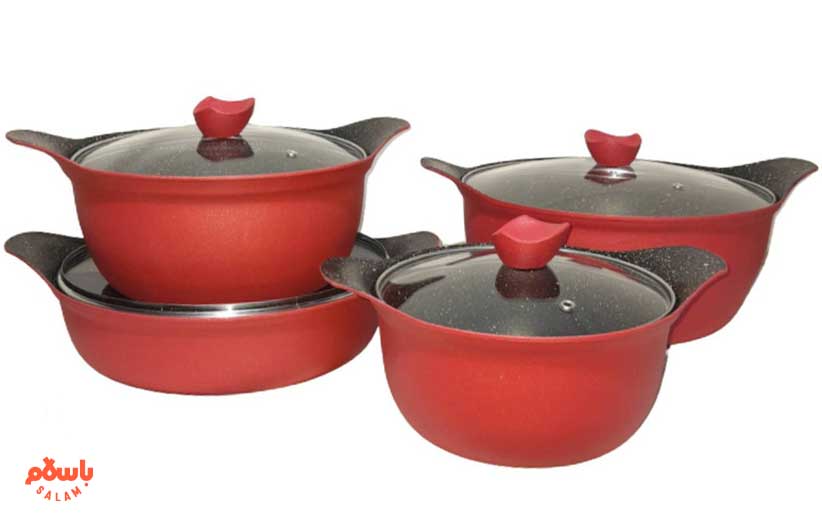 سرویس قابلمه 8 پارچه گرانیتی برند بست (best)