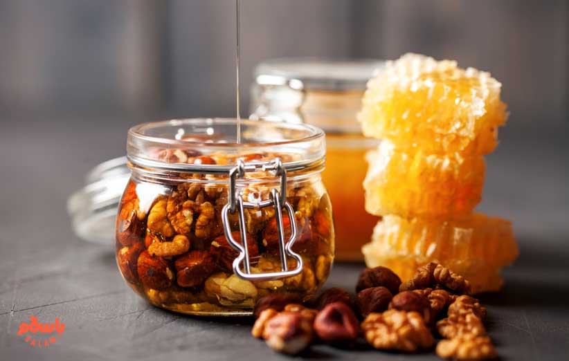 خواص عسل با گردو برای دستگاه ایمنی