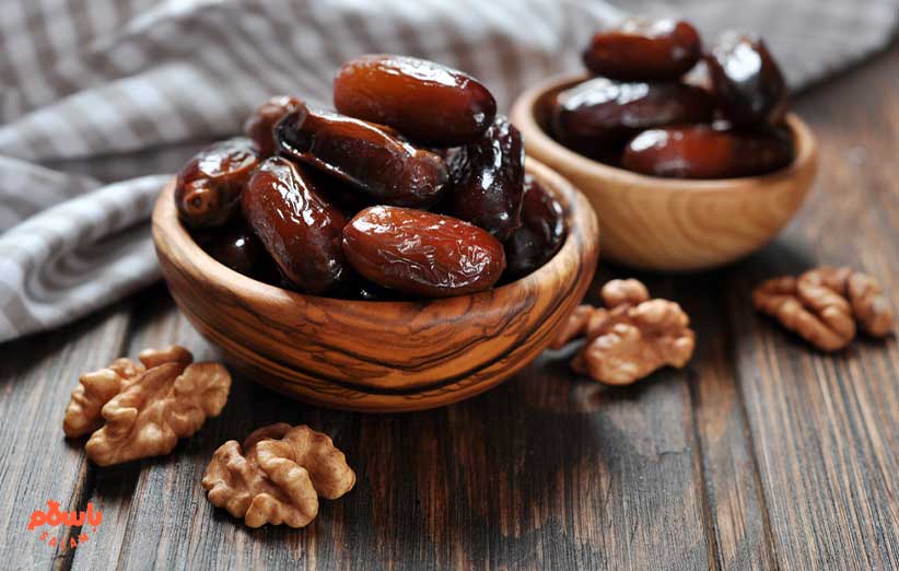 خواص گردو با خرما چیست؟ 