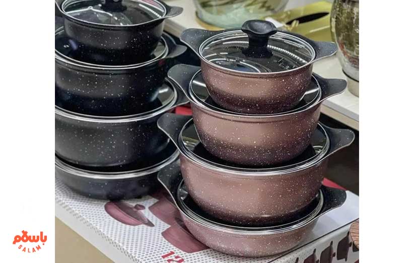 سرویس قابلمه 8 پارچه فورج مهیا مهر