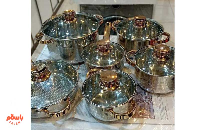 سرویس قابلمه استیل رویال