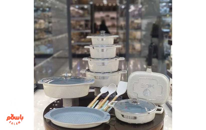 سرویس قابلمه 21 پارچه ام جی اس