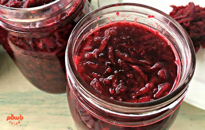 طرز تهیه ترشی لبو رنده شده