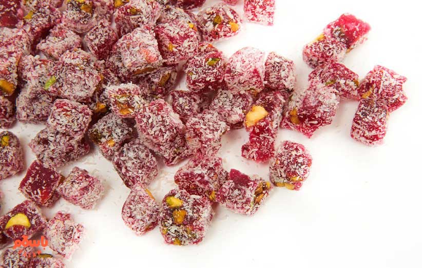 مواد لازم برای تهیه مسقطی انار