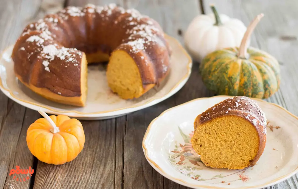 کیک کدو حلوایی