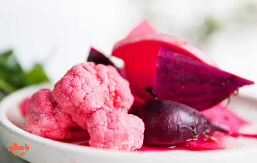 طرز تهیه ترشی لبو با گل کلم