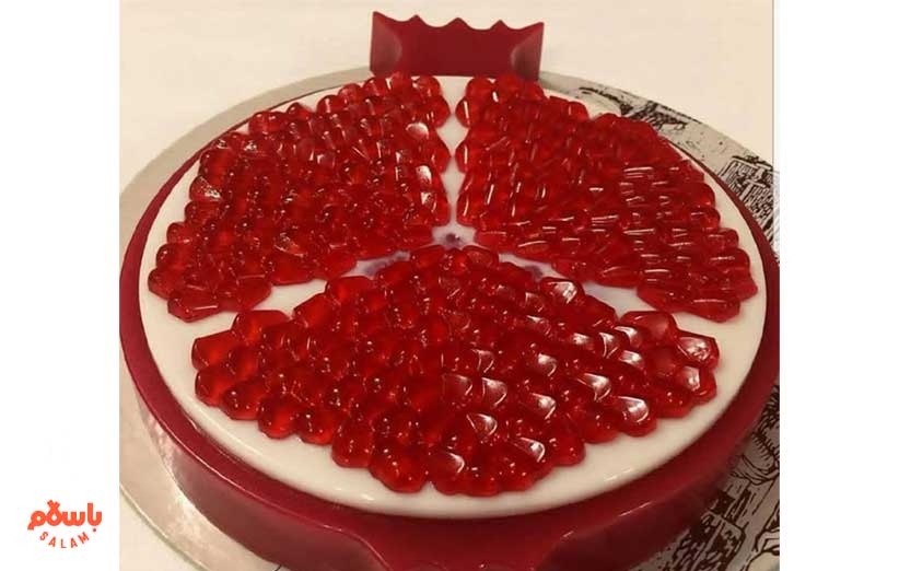 طرز تهیه ژله با قالب طرح انار
