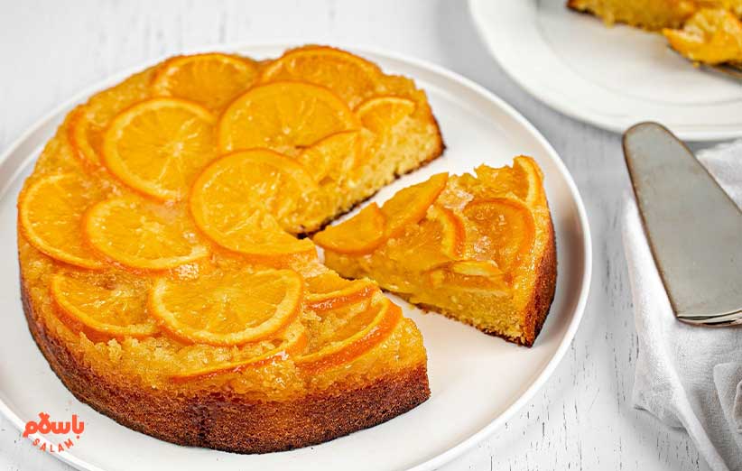 طرز تهیه کیک پرتقالی ساده