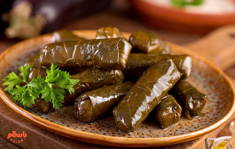 سبزی مخصوص انواع دلمه چیست؟