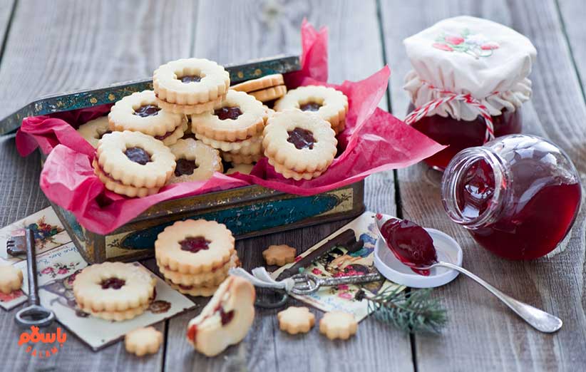 طرز تهیه شیرینی مربایی آلمانی بدون فر