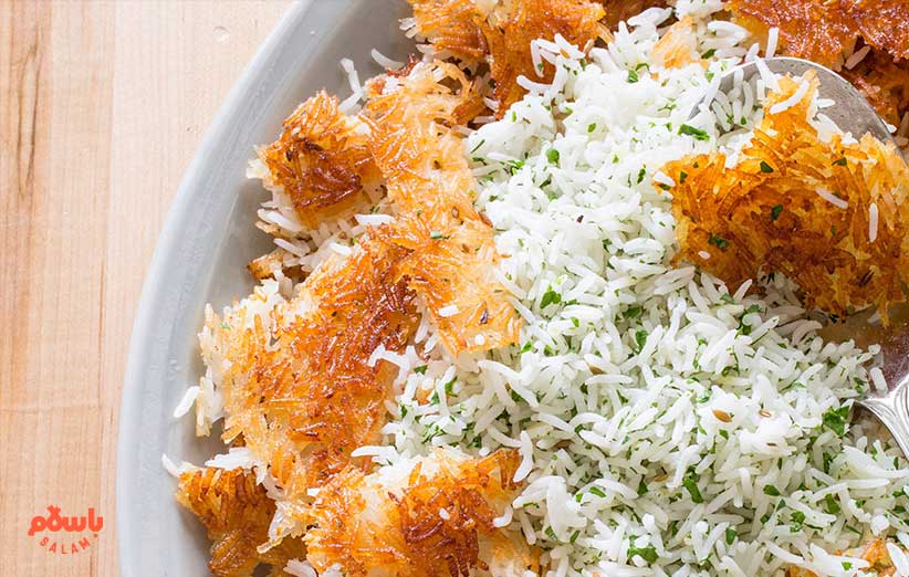 گرم کردن برنج با استفاده از مایکروویو