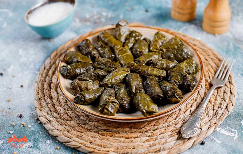 طرز تهیه دلمه برگ مو