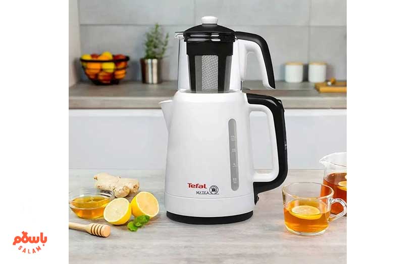 چای ساز روهمی تفال مدل BJ201(کد3)