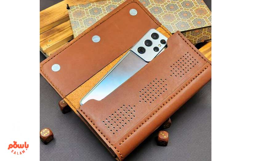 کیف موبایل چرم دست دوز