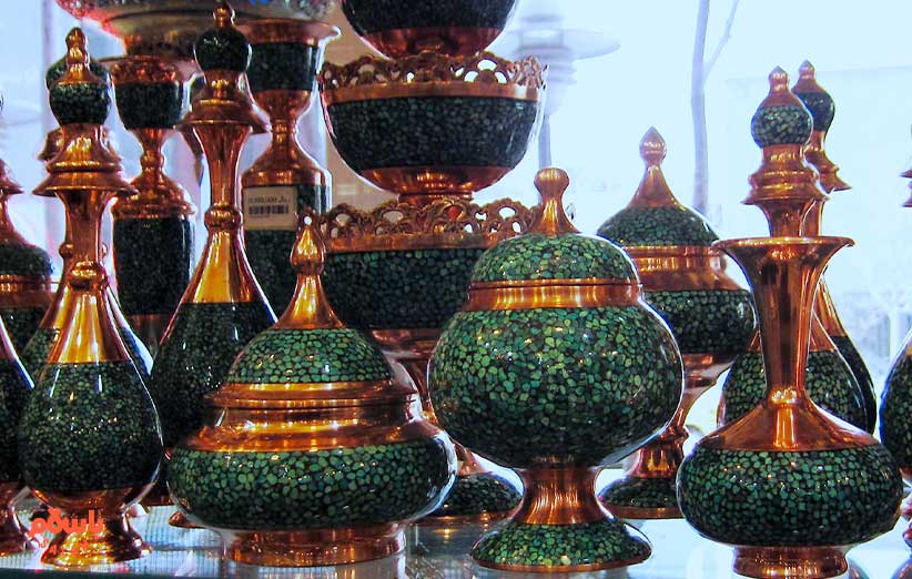 صنایع دستی فیروزه کوبی