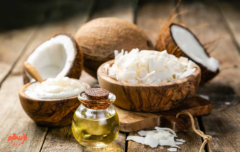 خرید و قیمت انواع روغن نارگیل اصل از باسلام