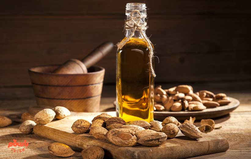 خرید انواع روغن بادام شیرین از باسلام