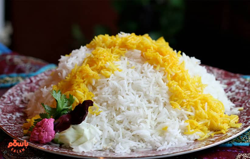 روش پخت برنج آبکش مجلسی با عکس و فوت و فن ها