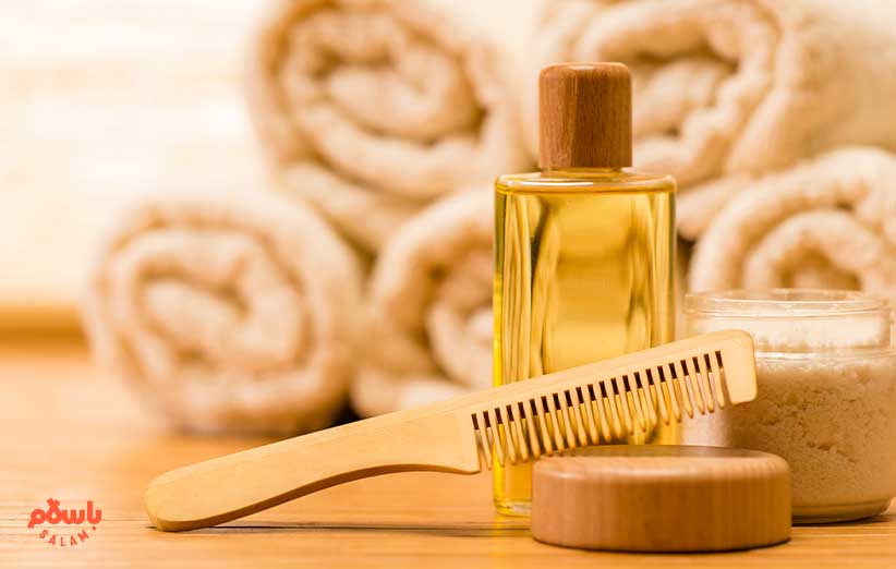 استفاده به عنوان روغن مو