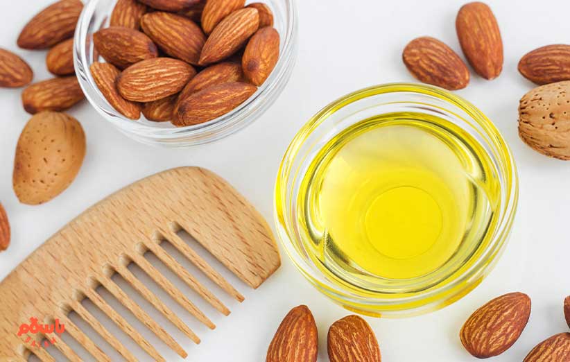 طرز استفاده از روغن بادام تلخ برای مو