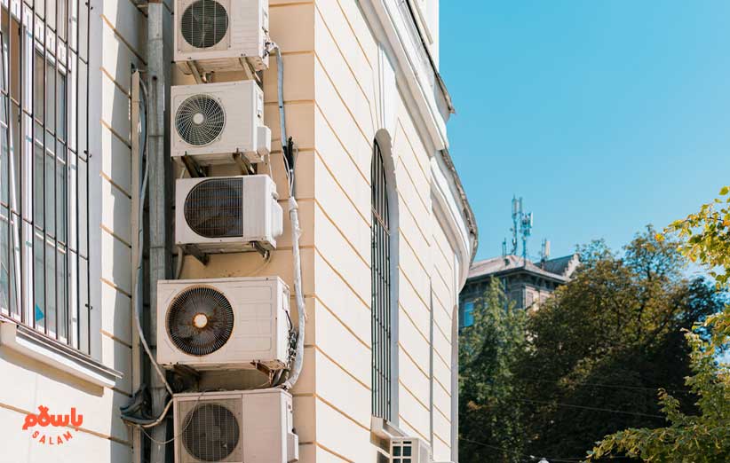 کولر گازی چند تکه یا مولتی پنل
